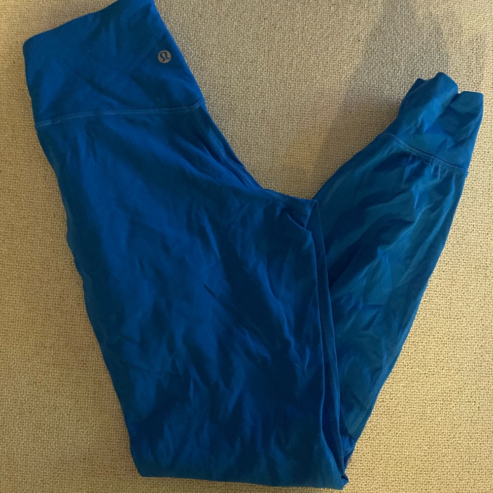 Lululemon electric blue align joggers